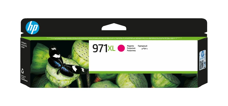HP 971XL High Capacity Magenta Ink Cartridge - (CN627AE)
