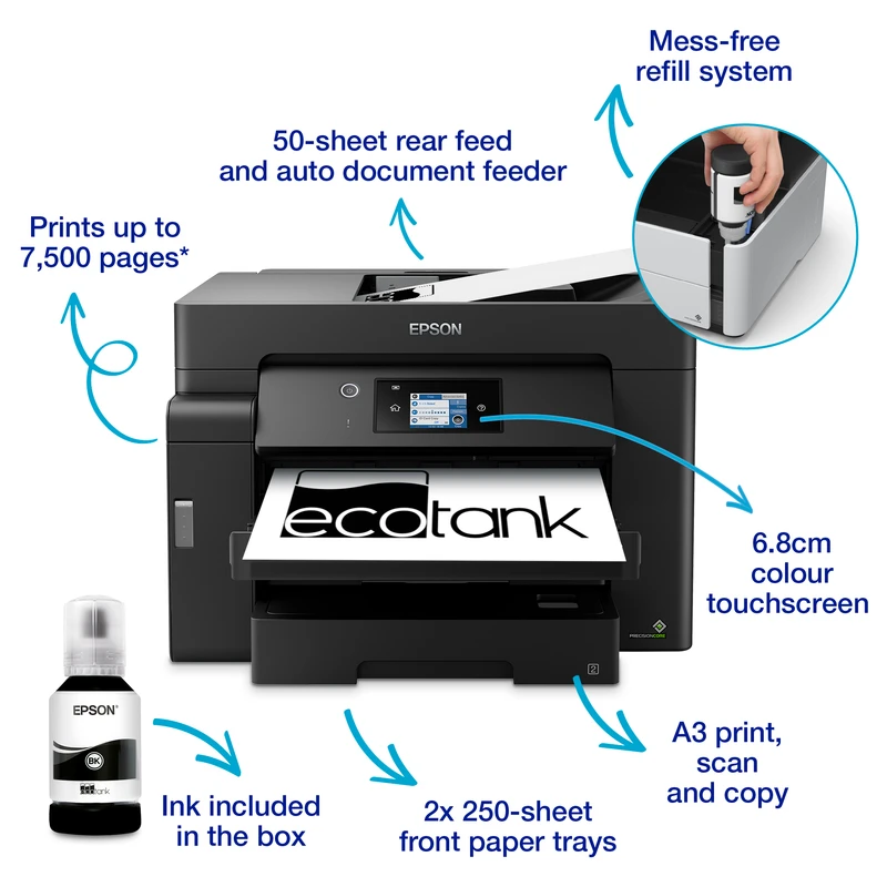 Epson EcoTank ET-M16600 Mono Inkjet Printer