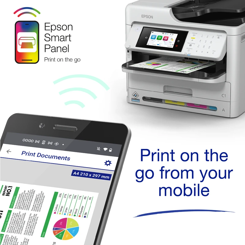Epson WorkForce Pro WF-C5890DWF A4 Inkjet Printer