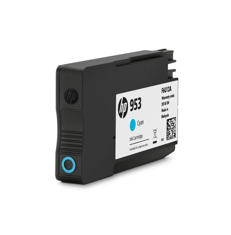 HP 953 Cyan Ink Cartridge - (F6U12AE)