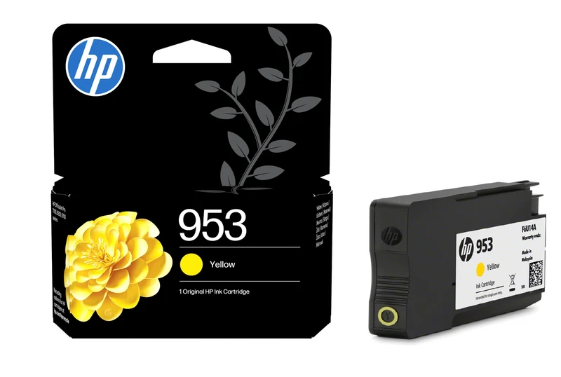 HP 953 Yellow Ink Cartridge - (F6U14AE)