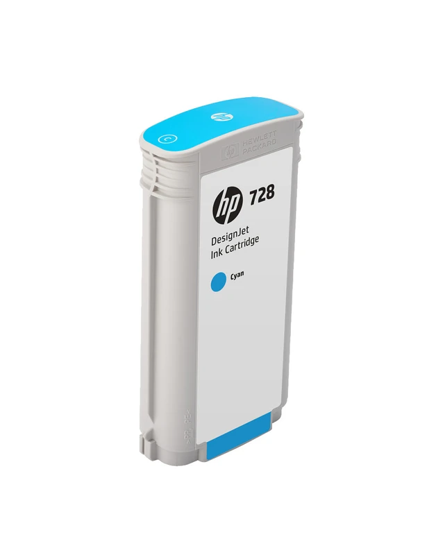 HP 728 High Capacity Cyan Ink Cartridge - (F9J67A)