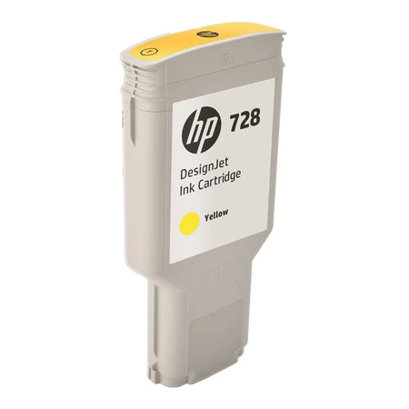 HP 728 Extra High Capacity Yellow Ink Cartridge - (F9K15A)