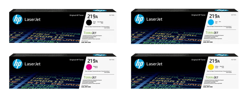 HP 219A 4 Colour Toner Cartridge Multipack