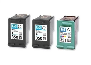 HP 3 Colour 350 / 351 Ink Cartridge Multipack