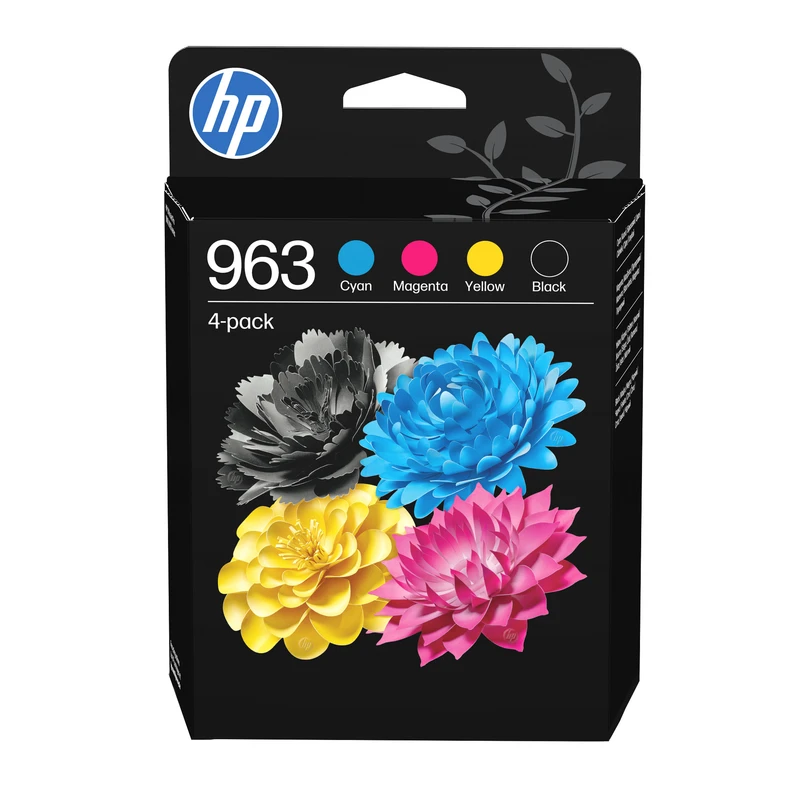 HP 963 4 Colour Ink Cartridge Multipack (6ZC70AE)
