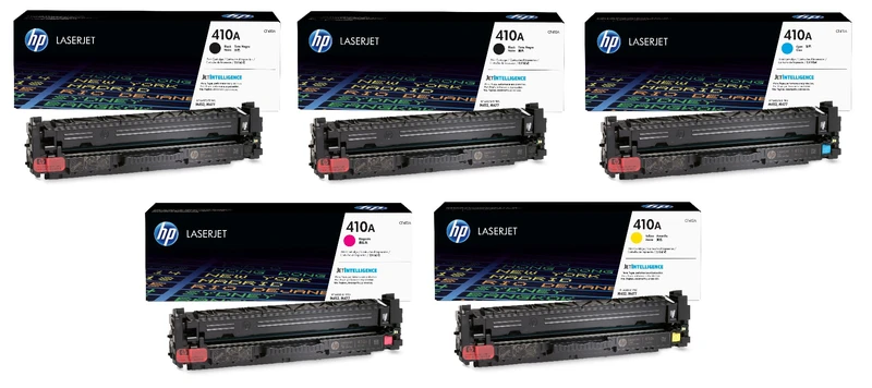 HP 410A 5 Colour Toner Cartridge Multipack