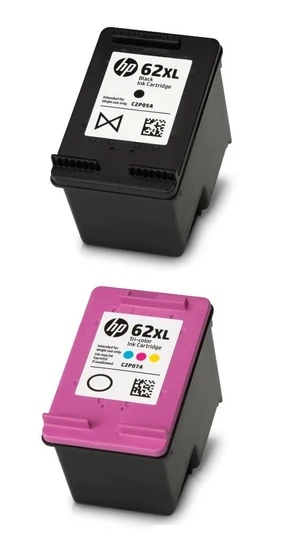 HP 62XL High Capacity Black & Tri-Colour Ink Cartridge Multipack