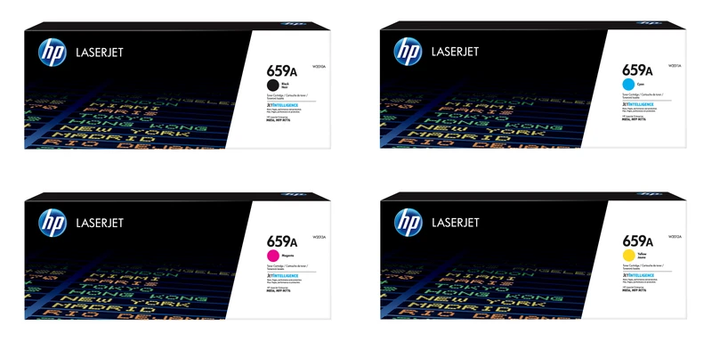 HP 659A 4 Colour Toner Cartridge Multipack