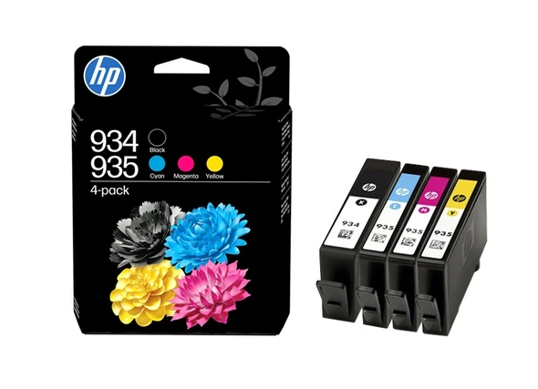 HP 934/935 4 Colour Ink Cartridge Multipack (6ZC72AE)