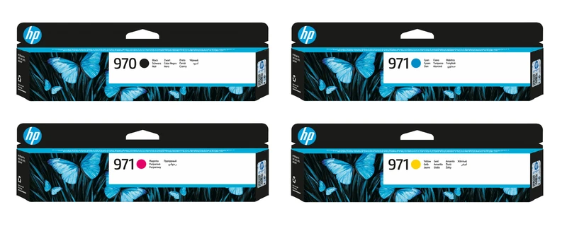 HP 970 / HP 971 4 Colour Ink Cartridge Multipack