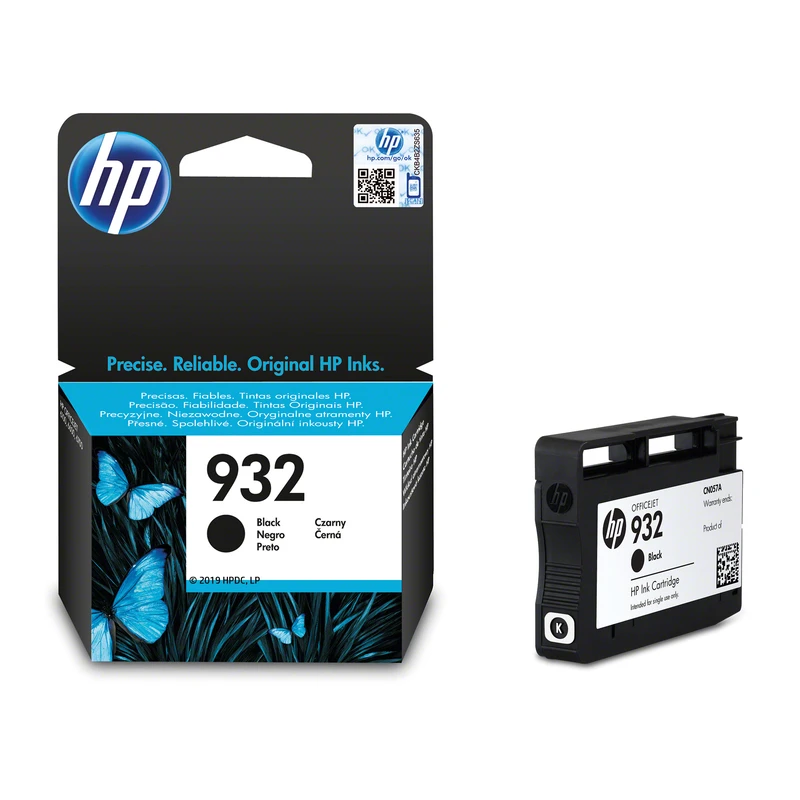 HP 932 Black Ink Cartridge - (CN057AE)