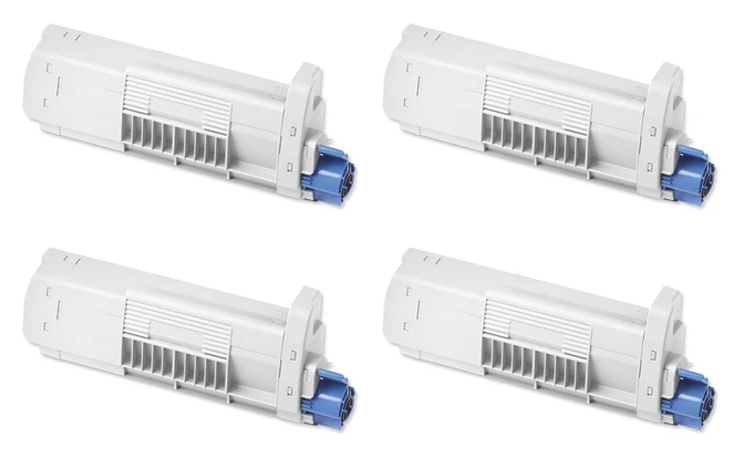 Oki 4386610 4 Colour Toner Cartridge Multipack