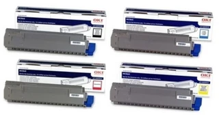 Oki 440592 4 Colour Toner Cartridge Multipack