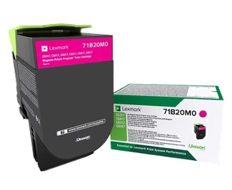 Lexmark 71B20M0 Magenta Return Program Toner Cartridge