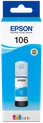 Epson 106 Cyan Ecotank Ink Bottle - (C13T00R240)