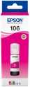Epson 106 Magenta Ecotank Ink Bottle - (C13T00R340)