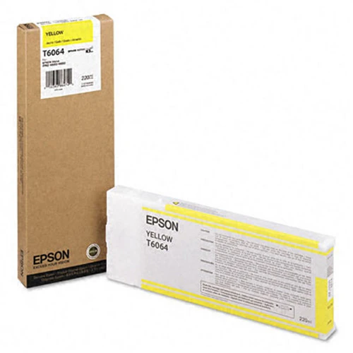 Epson T6064 High Capacity Yellow Ink Cartridge - (C13T606400)