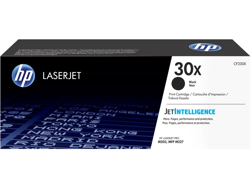 HP 30X High Capacity Black Toner Cartridge - (CF230X)
