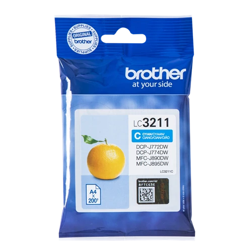 Brother LC3211C Cyan Ink Cartridge