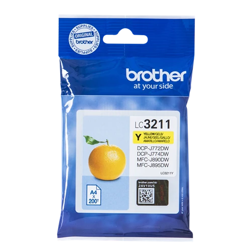 Brother LC3211Y Yellow Ink Cartridge