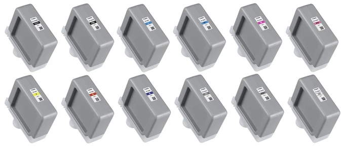 Canon PFI-1100 12 Colour Ink Cartridge Multipack