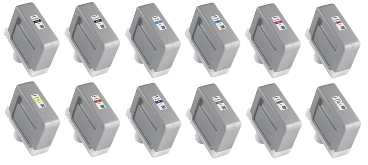 Canon PFI-1300 12 Colour Ink Cartridge High Capacity Multipack