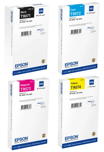 Epson T907 Extra High Capacity 4 Colour Ink Cartridge Multipack