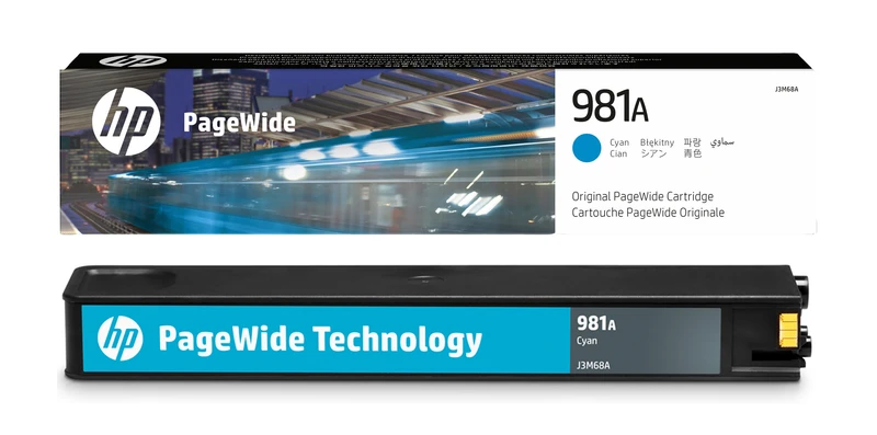 HP 981A Cyan Ink Cartridge - (J3M68A)