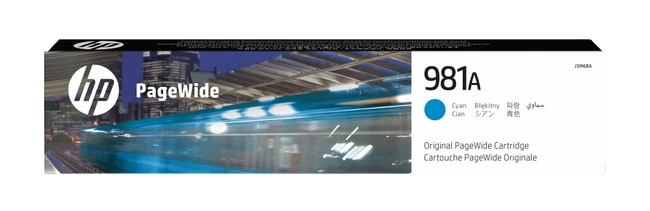 HP 981A Cyan Ink Cartridge - (J3M68A)
