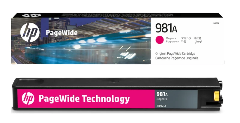 HP 981A Magenta Ink Cartridge - (J3M69A)
