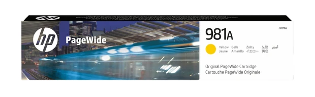 HP 981A Yellow Ink Cartridge - (J3M70A)