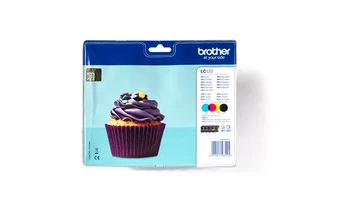 Brother LC123 4 Colour Ink Cartridge Multipack