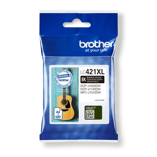Brother LC421XLBK High Capacity Black Ink Cartridge