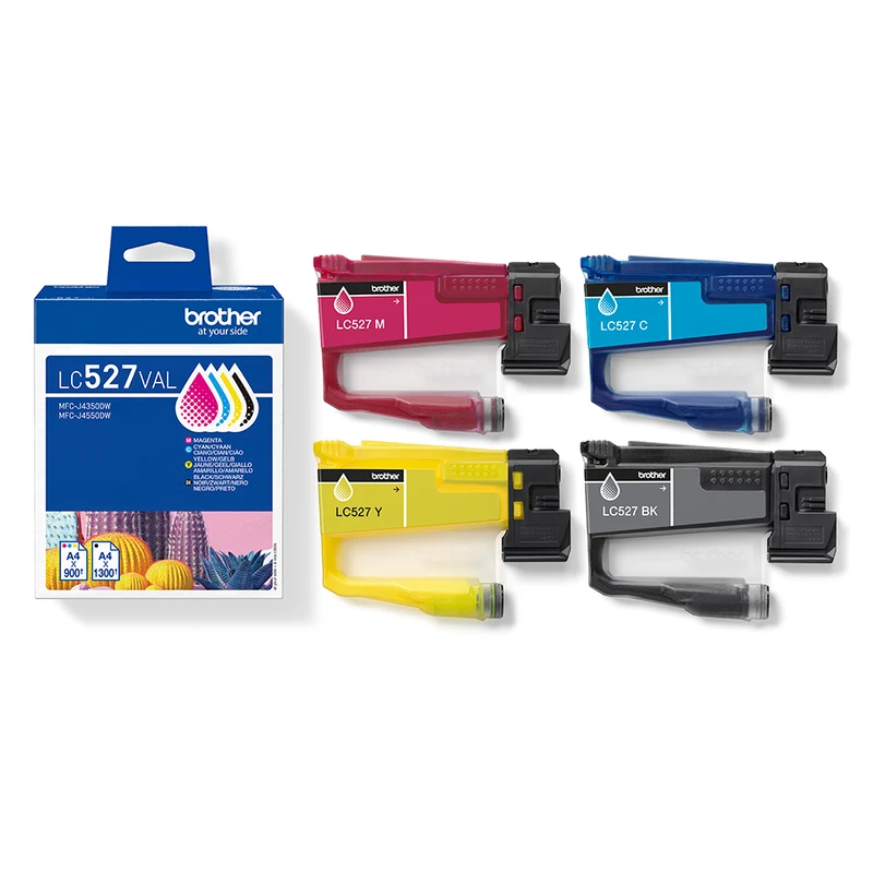 Brother LC527VAL 4 Colour Ink Cartridge Multipack