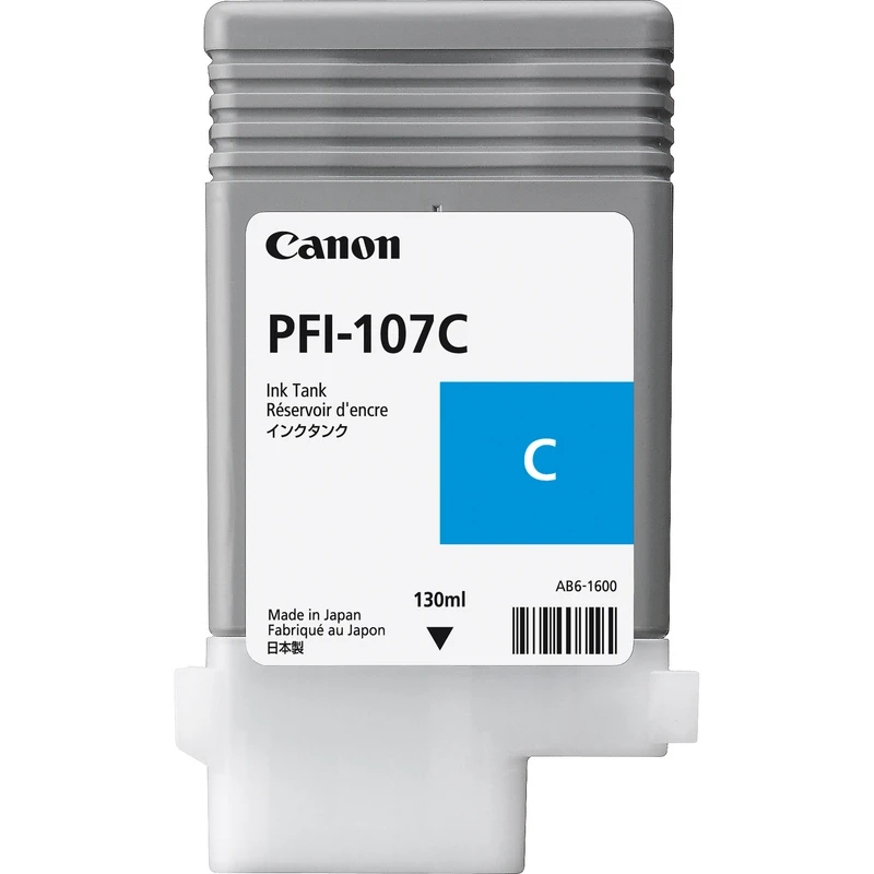 Canon PFI-107C Cyan Ink Cartridge - (6706B001AA)