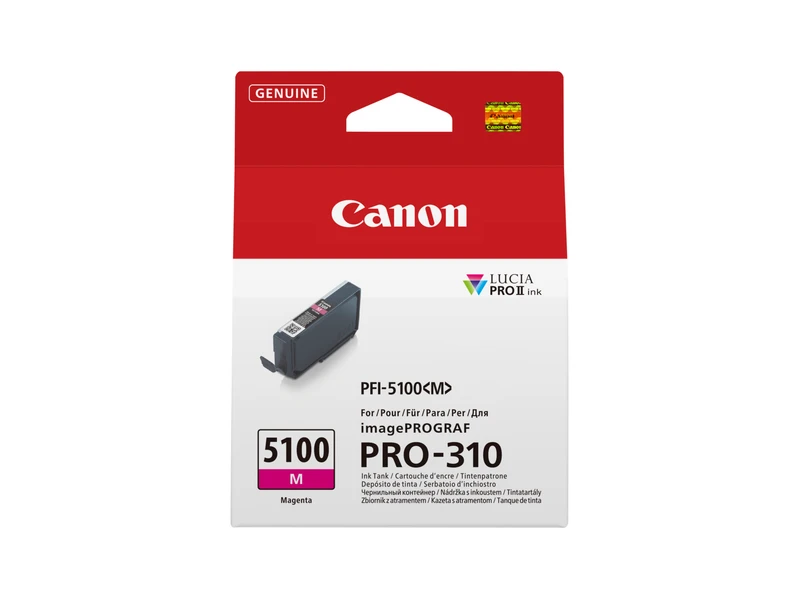 Canon PFI-5100M Magenta Ink Cartridge - (6954C001)