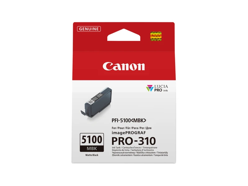 Canon PFI-5100MBK Matte Black Ink Cartridge - (6951C001)