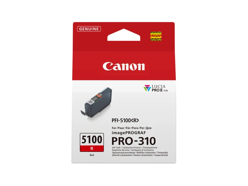 Canon PFI-5100R Red Ink Cartridge - (6958C001)