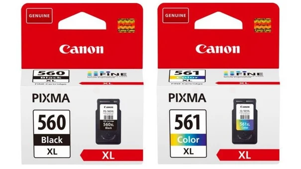 Canon PG-560XL / CL-561XL High Capacity Black & Tri-Colour Ink Cartridge Multipack
