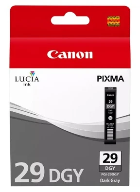Canon PGI-29DGY Dark Grey Ink Cartridge - (4870B001AA)