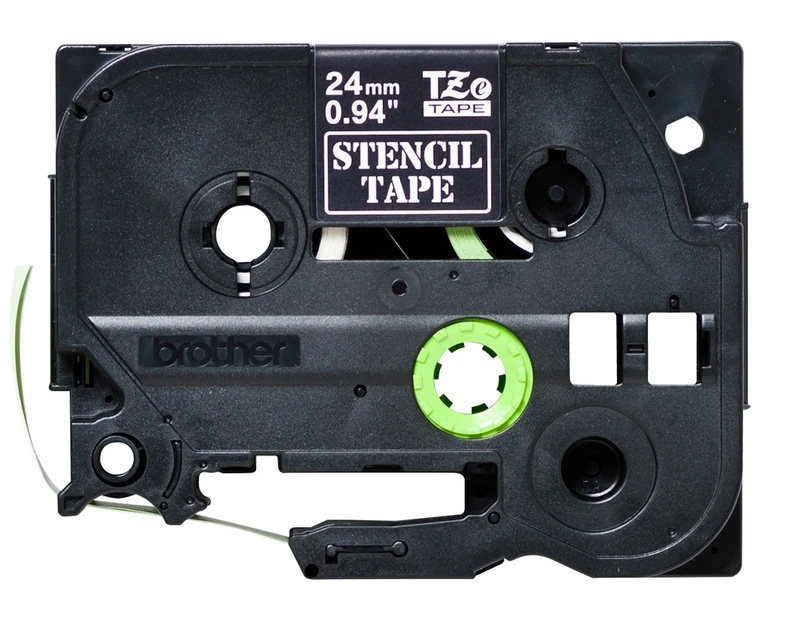 Brother STE-151 Black Stamp Stencil Adhesive Cassette Tape 24mm x 3m