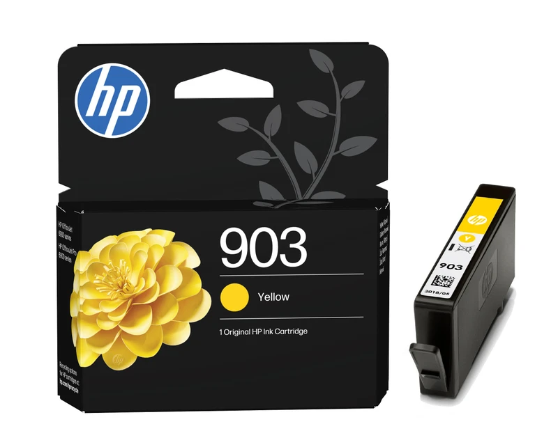 HP 903 Yellow Ink Cartridge - (T6L95AE)