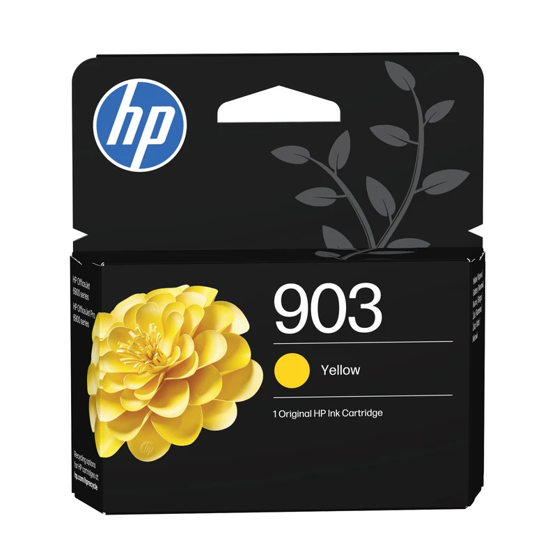 HP 903 Yellow Ink Cartridge - (T6L95AE)