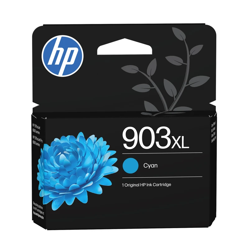 HP 903XL High Capacity Cyan Ink Cartridge - (T6M03AE)