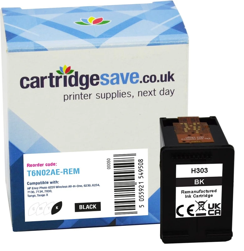 Compatible HP 303 Black Ink Cartridge - (T6N02AE)
