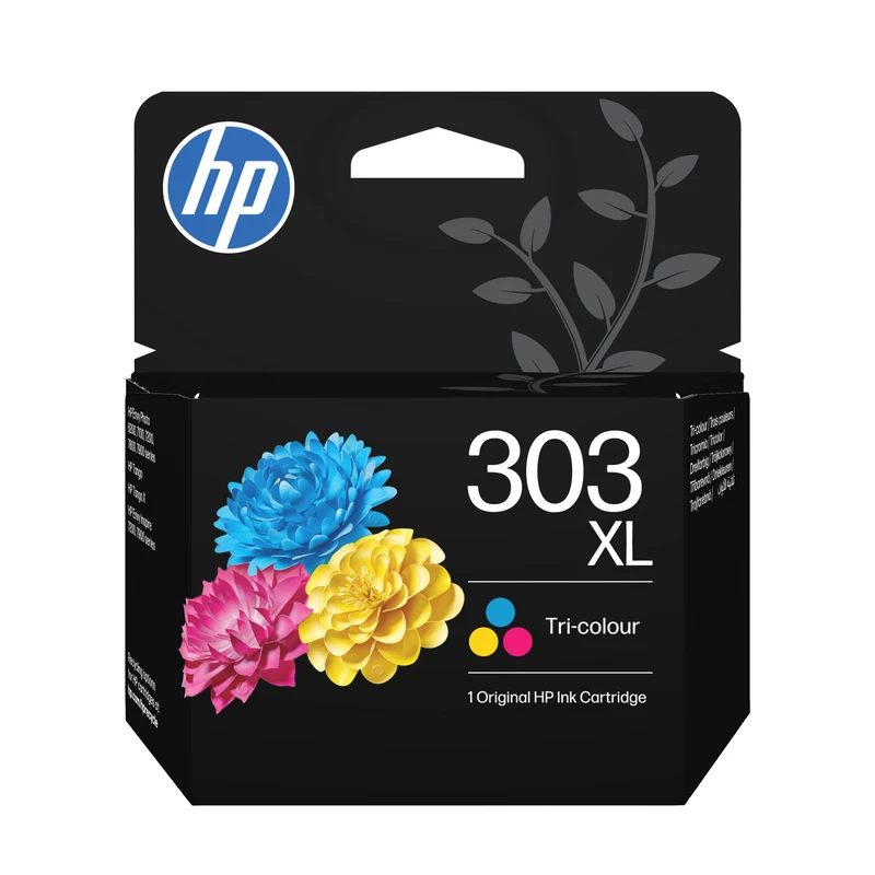 HP 303XL High Capacity Tri-Colour Ink Cartridge - (T6N03AE)