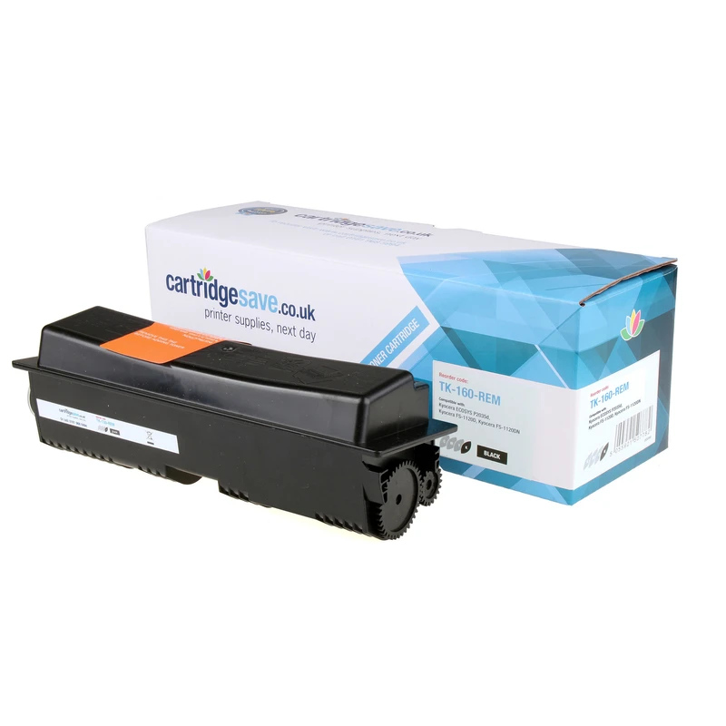Compatible Kyocera TK-160 Black Toner Cartridge
