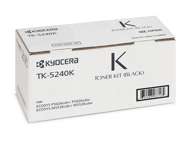 Kyocera TK-5240K Black Toner Cartridge - (TK5240K)