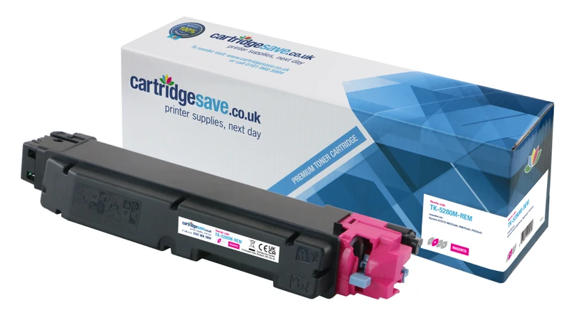 Compatible Kyocera TK-5280M Magenta Toner Cartridge - (1T02TWBNL0)